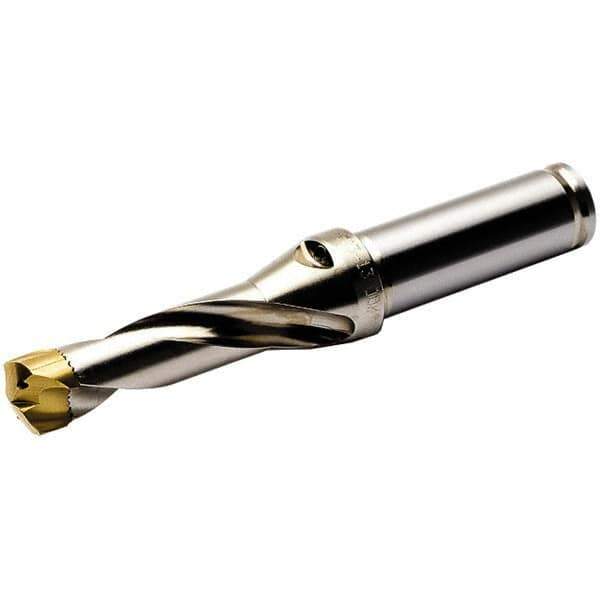 Seco - 9.5 to 9.99mm Diam, 1.18" Max Depth, 5/8" Shank Diam, Replaceable Tip Drill - SD100 Insert - Exact Tool & Supply