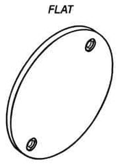 Mahr - Flat Drop Indicator Back - Use with AGD Group 4 Series E/R - Exact Tool & Supply