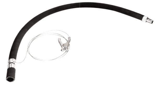 Finish Thompson - Static Protection Kit with Hose, Wires and Clips - Brass, Poly, For Use with BTS-40 - Exact Tool & Supply