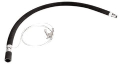 Finish Thompson - Static Protection Kit with Hose, Wires and Clips - Brass, Poly, For Use with BTS-40 - Exact Tool & Supply