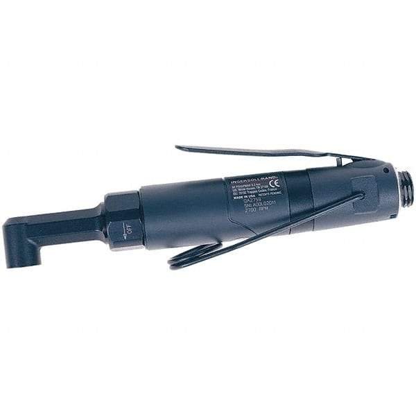 Ingersoll-Rand - 1/4" Keyed Chuck - Angled Handle, 2,700 RPM, 0.25 hp, 90 psi - Exact Tool & Supply