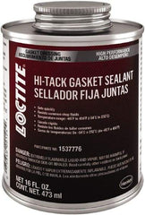 Loctite - 1 Lb Brush Top Anti-Seize Lubricant - Nickel, 2,400°F, Silver - Exact Tool & Supply