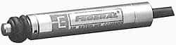 Mahr - 0.01 Inch Maximum Measurement, Plain Bearing Type, Cartridge Gage Head - 2.4016 Inch Body Length, 61mm Body Length, 0.1% Linearity, 10 Ft. Cable Length, Coiled - Exact Tool & Supply