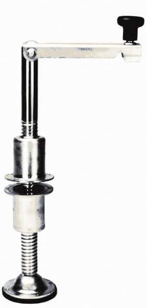 Vestil - 26 Inches Overall Height, 5,000 Lbs. Load Limit Leveling Jack - 4-1/2 Inches to 21-1/2 Inches Height Below Frame, 17 Inch Long Screw Travel - Exact Tool & Supply