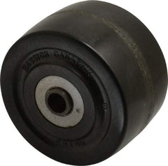 Albion - 3 Inch Diameter x 1-13/16 Inch Wide, Phenolic Caster Wheel - 500 Lb. Capacity, 1-15/16 Inch Hub Length, 3/8 Inch Axle Diameter, Roller Bearing - Exact Tool & Supply