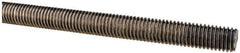 Made in USA - 1/2-13 UNC (Coarse), 6' Long, Stainless Steel Threaded Rod - Right Hand Thread - Exact Tool & Supply