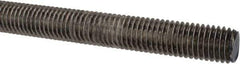 Made in USA - 5/8-11 UNC (Coarse), 6' Long, Stainless Steel Threaded Rod - Right Hand Thread - Exact Tool & Supply