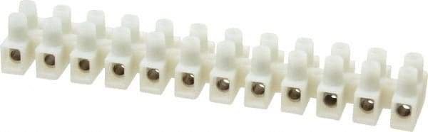 Ideal - 0.7mm High x 7.9mm Long, Terminal Block Barrier Strip - Use with 12 Pole Terminal Blocks - Exact Tool & Supply