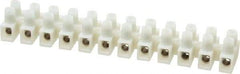Ideal - 0.7mm High x 7.9mm Long, Terminal Block Barrier Strip - Use with 12 Pole Terminal Blocks - Exact Tool & Supply