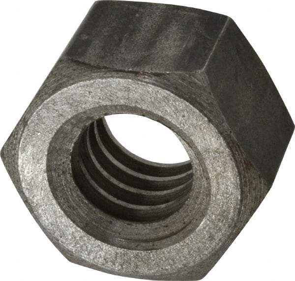 Keystone Threaded Products - 7/8-6 Acme Steel Left Hand Hex Nut - 1-7/16" Across Flats, 55/64" High, 2G Class of Fit - Exact Tool & Supply