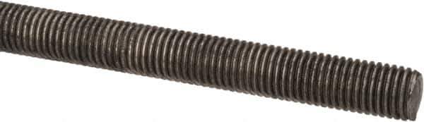 Made in USA - 5/16-24 UNF (Fine), 6' Long, Stainless Steel Threaded Rod - Right Hand Thread - Exact Tool & Supply