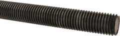 Value Collection - 7/8-9 UNC (Coarse), 6' Long, Alloy Steel Threaded Rod - Right Hand Thread - Exact Tool & Supply