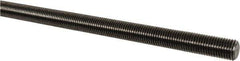 Value Collection - 1-8 UNC (Coarse), 6' Long, Alloy Steel Threaded Rod - Right Hand Thread - Exact Tool & Supply