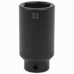 SK - Impact Socket - 1/2"DR 33MM DEEP IMPACT SOCKET - Exact Tool & Supply