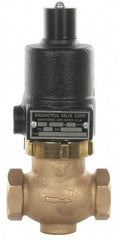 Magnatrol Valve - 1" Port, 2 Way, Bronze Solenoid Valve - Normally Open - Exact Tool & Supply