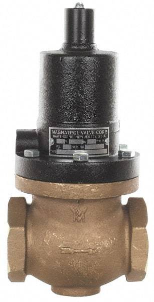 Magnatrol Valve - 2" Port, 2 Way, Solenoid Valve - Normally Open - Exact Tool & Supply