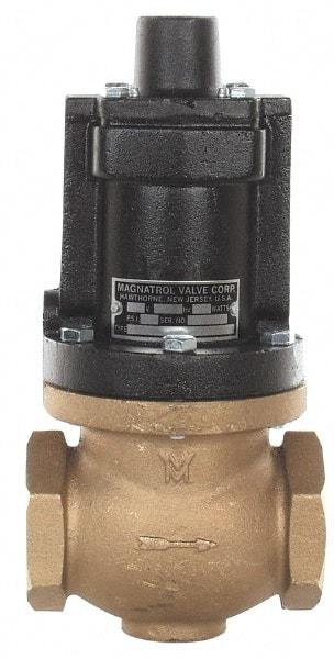Magnatrol Valve - 2" Port, 2 Way, Solenoid Valve - Normally Open - Exact Tool & Supply