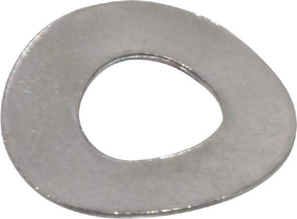 Value Collection - M5 Screw, 5.3mm ID x 11mm OD, Grade 18-8 Stainless Steel Wave Disc Spring - 0.5mm Thick, 2.2mm Overall Height - Exact Tool & Supply