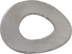 Value Collection - M5 Screw, 5.3mm ID x 11mm OD, Grade 18-8 Stainless Steel Wave Disc Spring - 0.5mm Thick, 2.2mm Overall Height - Exact Tool & Supply