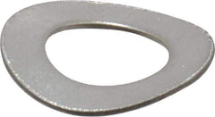 Value Collection - M6 Screw, 6.4mm ID x 12mm OD, Grade 18-8 Stainless Steel Wave Disc Spring - 0.5mm Thick, 2.6mm Overall Height - Exact Tool & Supply