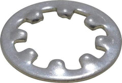 Value Collection - M5 Screw, 5.3mm ID, Stainless Steel Internal Tooth Lock Washer - 10mm OD, Uncoated, Grade 18-8 & Austenitic A2 - Exact Tool & Supply