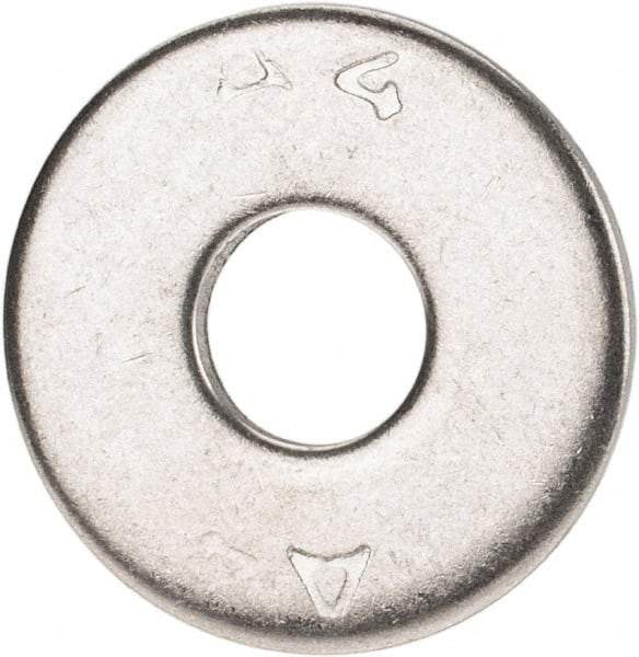 Value Collection - M8 Screw, Grade 316 Stainless Steel Fender Flat Washer - 8.4mm ID x 24mm OD, Plain Finish - Exact Tool & Supply