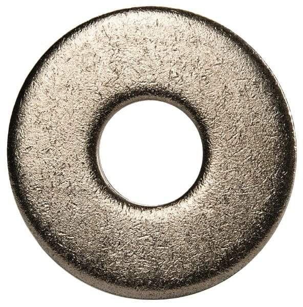 Value Collection - M10 Screw, Grade 316 Stainless Steel Fender Flat Washer - 10.5mm ID x 30mm OD, Plain Finish - Exact Tool & Supply