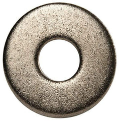 Value Collection - M10 Screw, Grade 316 Stainless Steel Fender Flat Washer - 10.5mm ID x 30mm OD, Plain Finish - Exact Tool & Supply