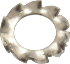 Value Collection - M3 Screw, 3.2mm ID, Stainless Steel External Tooth Lock Washer - 6mm OD, Uncoated, Grade 316 & Austenitic A4 - Exact Tool & Supply