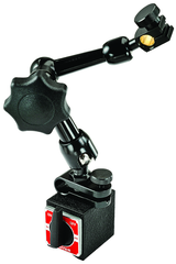 #660 - 1-3/16 x 1-9/16 x 1-3/8" Base Size  - Power On/Off with Triple-Jointed Arm - Magnetic Base Indicator Holder - Exact Tool & Supply