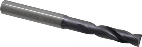 Kennametal - 7mm 180° Spiral Flute Solid Carbide Screw Machine Drill Bit - Exact Tool & Supply