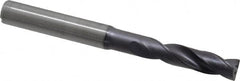 Kennametal - 7mm 180° Spiral Flute Solid Carbide Screw Machine Drill Bit - Exact Tool & Supply