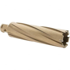 Hougen - 1-1/4" Diam x 4" Deep Carbide-Tipped Annular Cutter - Exact Tool & Supply