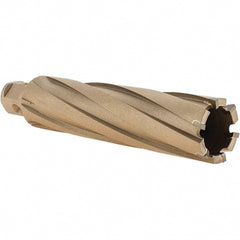 Hougen - 1-1/8" Diam x 4" Deep Carbide-Tipped Annular Cutter - Exact Tool & Supply