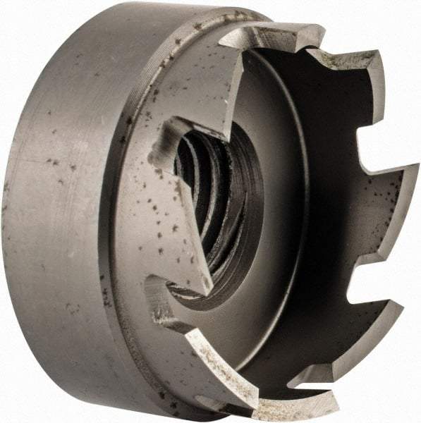 Hougen - 1-1/8" Diam, 1/8" Cutting Depth, Hole Saw - High Speed Steel Saw, Toothed Edge - Exact Tool & Supply