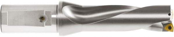Komet - 48mm Max Drill Depth, 2xD, 24mm Diam, Indexable Insert Drill - 2 Inserts, ABS 50 Modular Connection Shank - Exact Tool & Supply