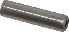Gibraltar - 3/8" Diam x 1-1/2" Pin Length C-1215 Case Hardened Steel Pull Out Dowel Pin - 1 Beveled & 1 Threaded End - Exact Tool & Supply
