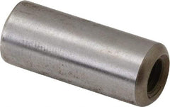 Gibraltar - 5/16" Diam x 3/4" Pin Length C-1215 Case Hardened Steel Pull Out Dowel Pin - 1 Beveled & 1 Threaded End - Exact Tool & Supply