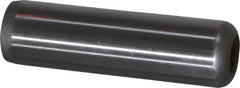 Gibraltar - 1/2" Diam x 1-3/4" Pin Length C-1215 Case Hardened Steel Pull Out Dowel Pin - 1 Beveled & 1 Threaded End - Exact Tool & Supply