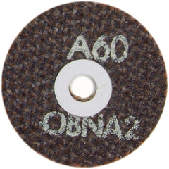 ‎1-1/2″ × 0.035″ × 1/4″ Small Diameter Cut-Off Wheel Type 01-Straight 60 Grit Aluminum Oxide - Exact Tool & Supply