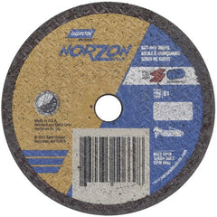 3″ × 0.035″ × 3/8″ NorZon Plus Small Diameter Cut-Off Wheel Type 01 Straight Aluminum Oxide - Exact Tool & Supply