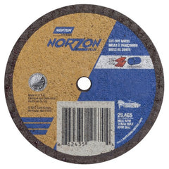 3″ × 1/16″ × 1/4″ NorZon Plus Small Diameter Cut-Off Wheel Type 01 Straight - Exact Tool & Supply