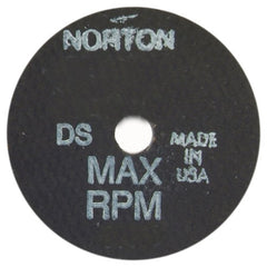 ‎2-1 /2″ × 1/16″ × 3/8″ Small Diameter Cut-Off Wheel Type 01 Straight 70 Grit - Exact Tool & Supply