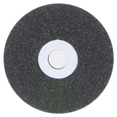 3 × 1/4 × 3/8″ Gemini Reinf Portable Snagging Wheel <=3″ 57A 24 T BRA Type 01 - Exact Tool & Supply