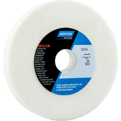 4″ × 1/2″ × 3/4″ 38A Toolroom Wheel Type 01 Straight 60 Grit Aluminum Oxide - Exact Tool & Supply