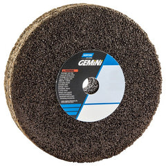 6″ × 1″ × 5/8″ Gemini Snagging Wheel Type 01 Straight 16 Grit Aluminum Oxide - Exact Tool & Supply