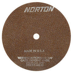 6″ × 0.035″ × 1/2″ A60-OBNA2 Cut-Off Wheel - Exact Tool & Supply