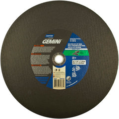14″ × 1/8″ × 1″ Concrete HD High Speed Cut-Off Wheel Type 01 Straight 24 Grit - Exact Tool & Supply