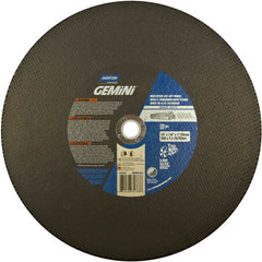 14″ × 1/8″ × 1″ Ductile HD High Speed Cut-Off Wheel Type 01 Straight 24 Grit - Exact Tool & Supply