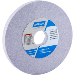 ‎6″ × 1/2″ × 1-1/4″ 32A Toolroom Wheel Type 01 Straight 80 Grit Aluminum Oxide - Exact Tool & Supply